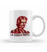La Casa De Papel El Profesor Red Version Kupa Bardak Porselen