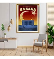 Altın  Çerçeveli tablo ss1661
