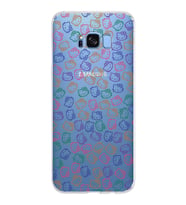 Samsung Galaxy S8 Plus Kapak Hello Kitty Tasarımlı Şeffaf Silikon Kılıf