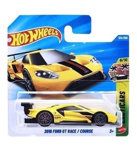 Hot Wheels 2016 Ford Gt Race / Course - Treasure Hunt ( Th ) - JJM05
