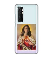 Xiaomi Mi Note 10 Lite Uyumlu Lana Del Rey Desenli Şeffaf Telefon Kılıfı