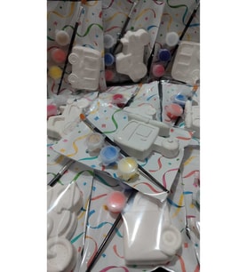 Atölye Lavi Shop Taşıtlar Set/boyama Seti,kendin Yap,DIY,doğum Günü Hediyesi, 10 Adet