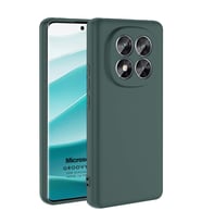 Microsonic Xiaomi Redmi Note 14 Pro Plus Kılıf Groovy Soft Koyu Yeşil (Koyu Yeşil)