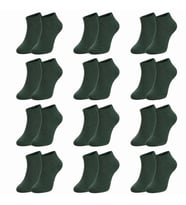 Giyim Erkek Pamuklu Patik Çorap 12'li 39-44 Dikişsiz Burun, Koku Karşıtı, Nefes Alan Sneaker