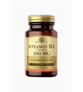 Solgar Vitamin B1 (Thiamin) 100 Mg 100 Bitkisel Kapsül