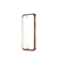 Apple iPhone 8 Plus Uyumlu Kılıf Zore Voit Kapak (Gold)
