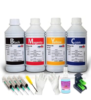 Canon Pıxma MG3050, MX495 Yazıcı Uyumlu Forprint Dolum Seti 4X1000ml (Çok Renkli)
