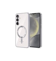 Samsung Galaxy S24 Kılıf Kross Magneticsafe Kapak - Gümüş