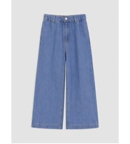 LC WAIKIKI İndigo Wideleg Kız Çocuk Jean Pantolon