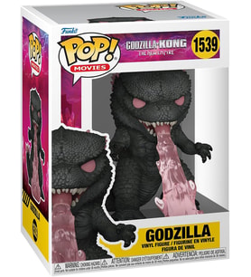 Funko Pop! Movies: Godzilla X Kong: The New Empire - Heat-Ray Ile Godzilla - Godzilla Vs Kong 2 - Ko (Krem)