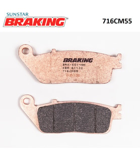 SİNTERLİ FREN BALATASI / YAMAHA / WR R / X / 125cc / ÖN  / 2009-2010-2011-2012-2