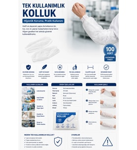 Tek Kullanımlık Kolluk 100'lü