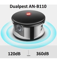 Dualpest An-B110 Ultrasonik 360 Derece Fare Kovucu - Haşere Sinek Böcek Kovucu