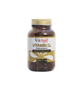 Torq Nutrition Vitagil Gold Vitamin D3 1000 Iu 100 Kapsül
