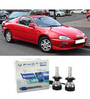 Mazda MX3 Led Xenon Uzun + Kısa Far Ampulü H4 Access Yeni Seri Beyaz