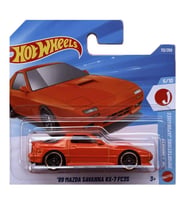 Hot Wheels - '89 Mazda Savanna Rx-7 FC35 - Turuncu (1/64) JJJ72