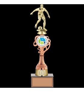 ODAK KUPA - Figürlü Kupalar - Futbol Figürlü Kupalar FG-036 C - 35 cm