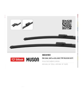 SİLECEK SÜPÜRGESİ SEAT IBIZA 09 FİAT DOBLO 09 60/40 CM