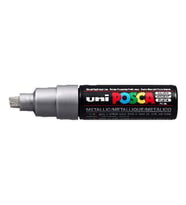 Uni Posca PC-8K Boyama Markörü 8 mm Kesik Uç METALİK GÜMÜŞ 