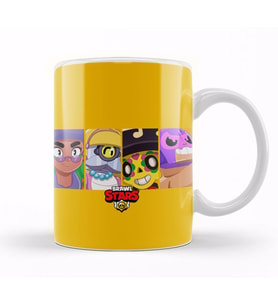 Brawl Stars  Rare Characacters Kupa Bardak Porselen