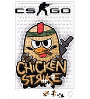 Counter Strike Global Offensive Cs Go Chicken Strike Puzzle