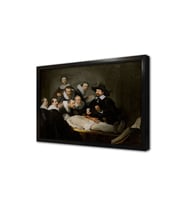 Dr. Nicolaes Tulpun Anatomi Dersi Rembrandt Çerçeveli Mdf Tablo