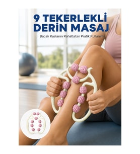 Sağlıklı ve etkili plastik kas masaj rulosu, selülit azaltıcı kullanım