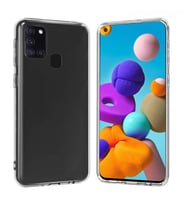 Samsung Galaxy A21S Ultra İnce Silikon Kılıf Şeffaf