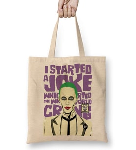 I Started A Joke joker Bez Çanta Uzun Saplı