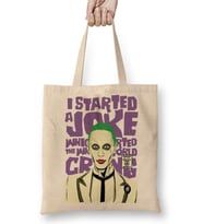 I Started A Joke joker Bez Çanta Uzun Saplı