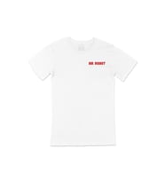 Mr. Robot Cep Logo Tasarımlı Beyaz Tişört