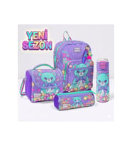 Kids Desenli 4’lü Okul Çanta Seti
