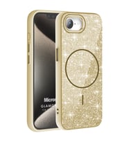Microsonic Apple iPhone 16e Kılıf GlamGrip Luxe Gold (Gold)