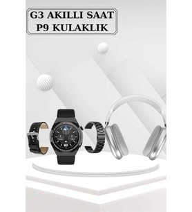 Yeni Nesil Sesli Görüşme Akıllı Saat ve Powerbank Çoklu Şarj Girişli Bluetooth Kulaklık Nabız Ölçer