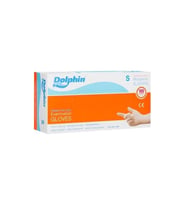 DOLPHİN PUDRASIZ LATEKS MUAYENE ELDİVENİ SMALL 100LÜ