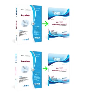 Egem Eğitim Yayınları Egem Yayınları Ilahiyat 1.sınıf 1 Ve 2.dönem Konu Çıkmış Sorular Full Set (GÜZ-BAHAR) (Çok Renkli)
