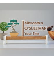 ofis isimliği, Masa isimliği , İsimlik, Meslek isimliği (Model 3)