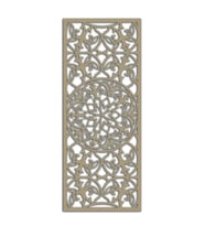 Liar Ahşap Seperatör (Paravan) - KSP200 - (85 x 210 cm) - (18 mm) - (Beyaz) (Renksiz)
