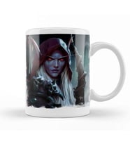KSylvanas Windrunner World Of Warcraft Wow upa Bardak Porselen