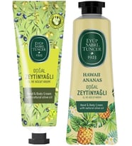 Doğal Zeytinyağlı Havaii Ananas El Vücut Kremi 50 Ml