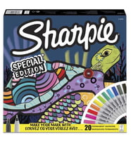 Sharpie Markör Permanent Fine 20 Li Kaplumbağa
