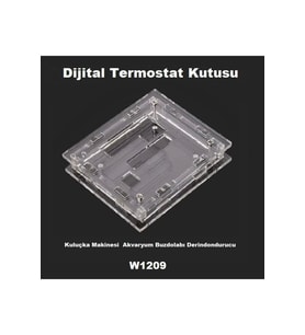 Dijital Termostat Kutusu Akvaryum Kuluçka Makinesi Buzdolabı Derindondurucu Termostat W1209 Kutusu