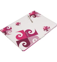 Pierre Cardin iPad 5/Air ile Uyumlu Suni Deri Tablet Kılıfı Pembe PCA-P02