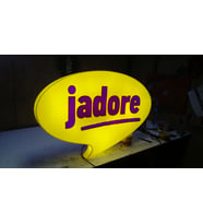 Kozmetik Firmasına Özel Tabela 3D Led Neon Etkili Işıklı Tabela 30X45 CM Tek Taraflı
