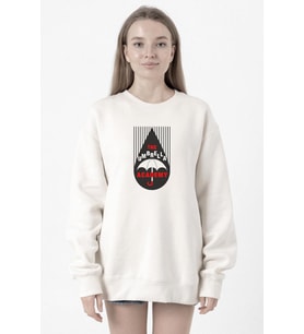 The Umbrella Academy Rain Logo Beyaz Kadın 2ip Sweatshirt