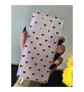 POCO X6 5G Uyumlu Baskılı Şeffaf Telefon Kılıfı