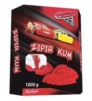 Red Castle Cars 3 Zıpır Kinetik Kum 1000 Gr Eğitici Oyuncak Deniz Kumu