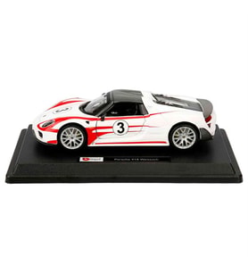 1:24 Porsche 918 Spyder Diecast Lisanslı Model Araba