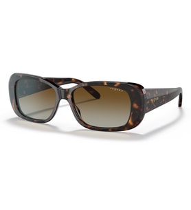 Vogue VO2606S W656T5 55 Polarize Kadın Güneş Gözlüğü (Kahverengi)