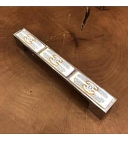 Anemon Porselen Kulp 160mm Krom (Gümüş)